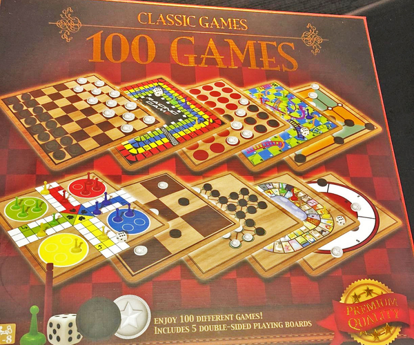 100 Classic Board Games