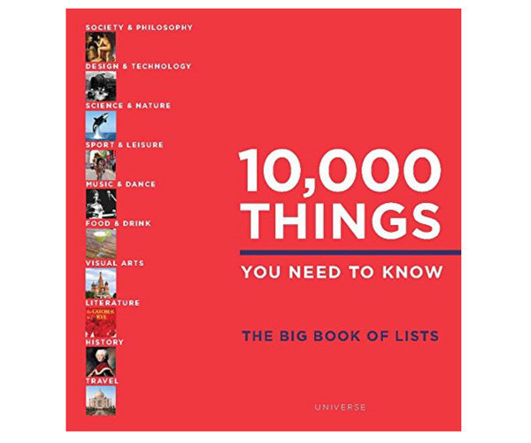 10,000 Things You Need to Know Book