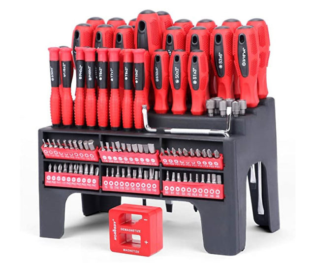 101 Piece Magnetic Screwdriver Set