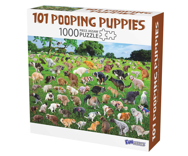 101 Pooping Puppies Puzzle