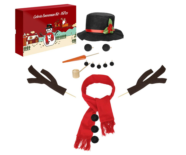 16 Piece Snowman Kit
