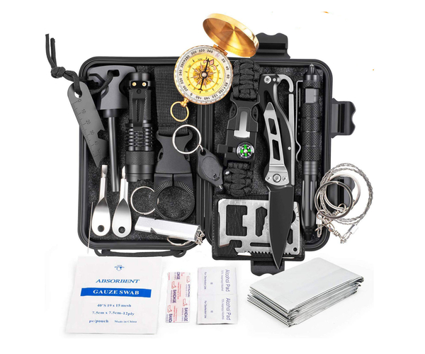 18-in-1 Tactical Survival Kit