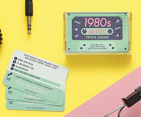 1980s Music Trivia Game