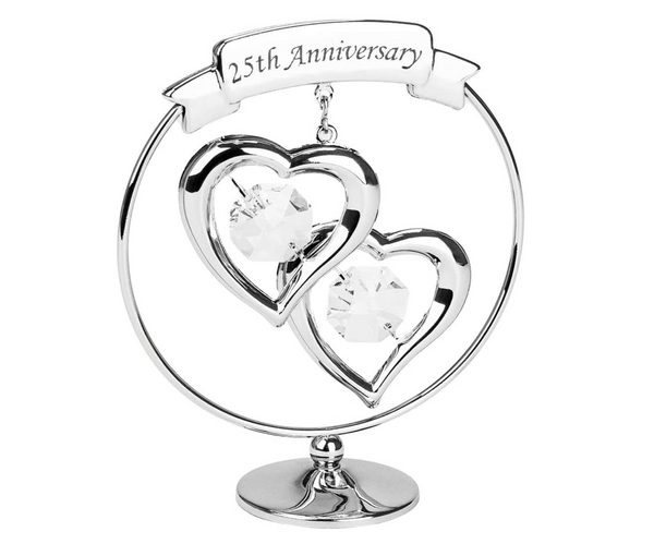 25th Anniversary Swarovski Keepsake Ornament