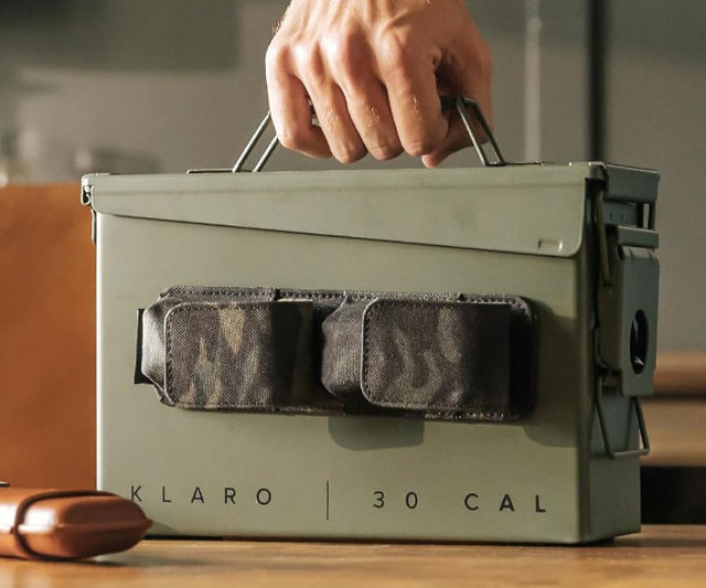 30 Caliber Smoke Can Humidor