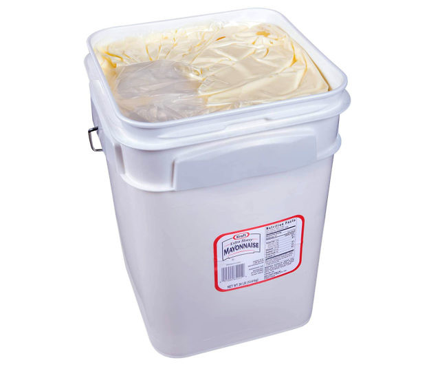 30 Pound Bucket Of Mayonnaise