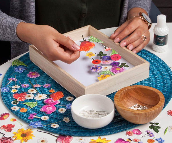 3D Flower Shadow Box Kit