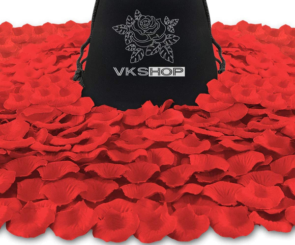 4500 Artificial Red Rose Petals