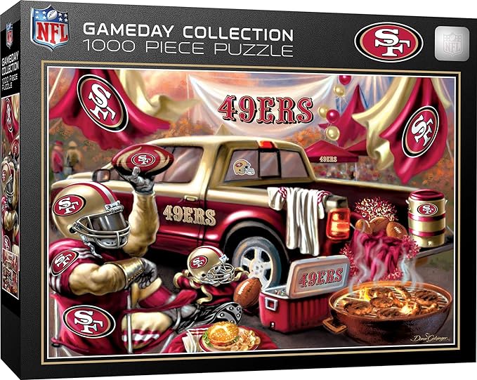 49ers Game Day Tailgate Puzzle