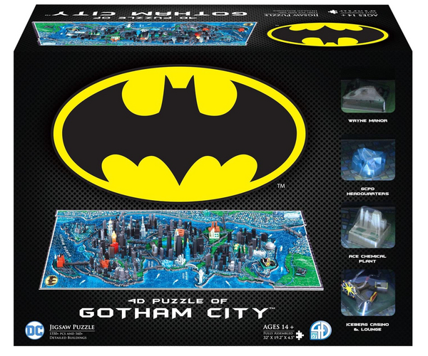 4D Batman Gotham City Puzzle