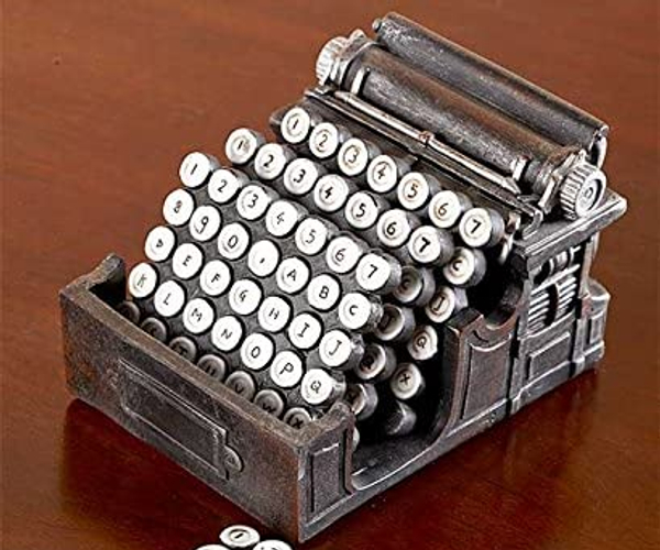 5-Piece Typewriter Coaster Set