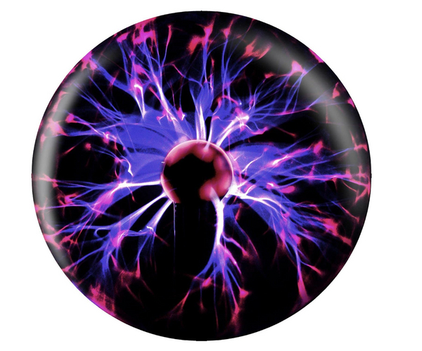 90s Plasma Lamp Bowling Ball