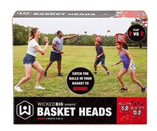 Basket Heads Lawn Game