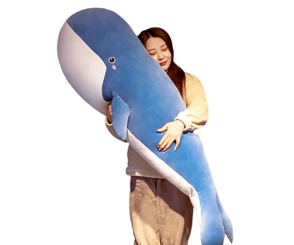 Blue Whale Body Pillow