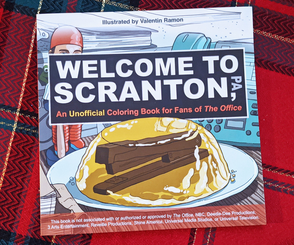 Welcome To Scranton Coloring Book
