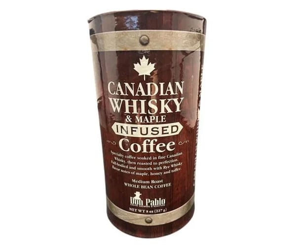 Canadian Whisky & Maple Infused Coffee