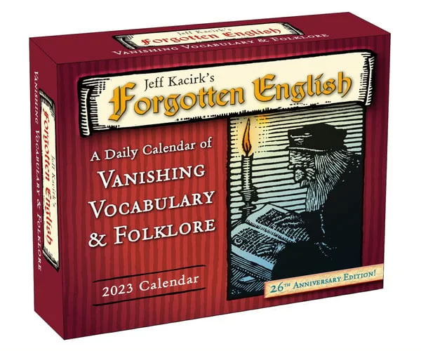 Forgotten English Daily Calendar