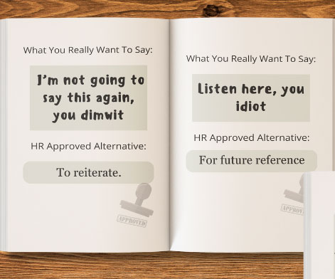 Ways To Say Things I Can’t Say Out Loud