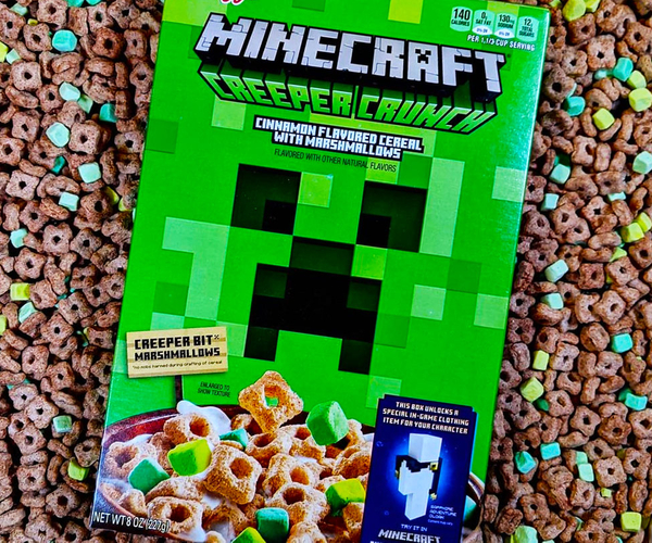 Minecraft Cinnamon Cereal