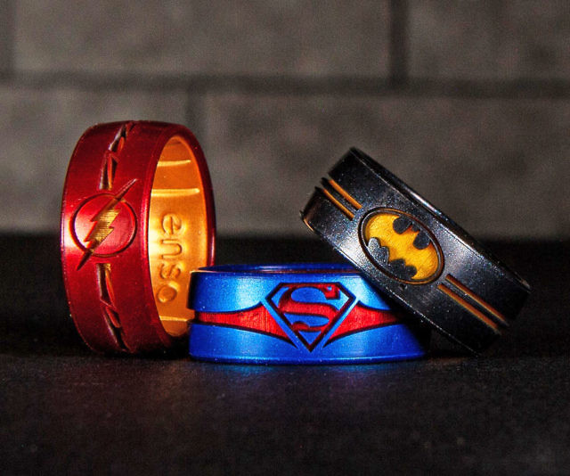 DC Comics Silicone Rings