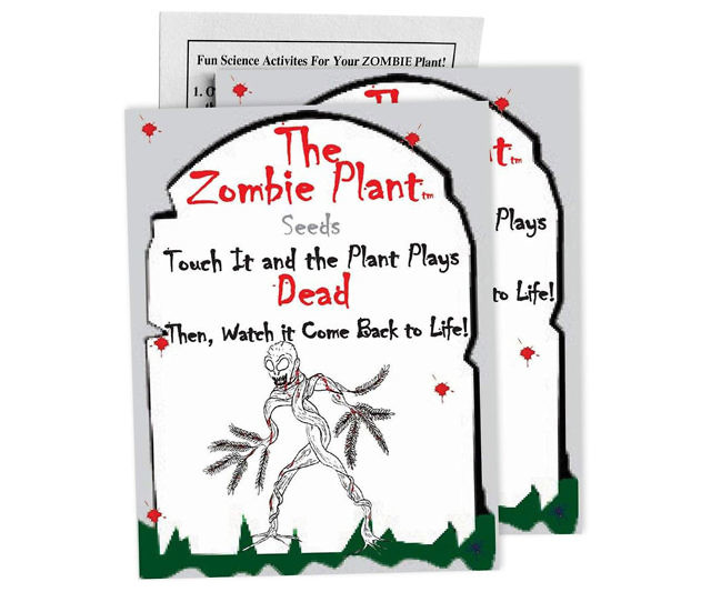 Zombie Plant Seed Packets