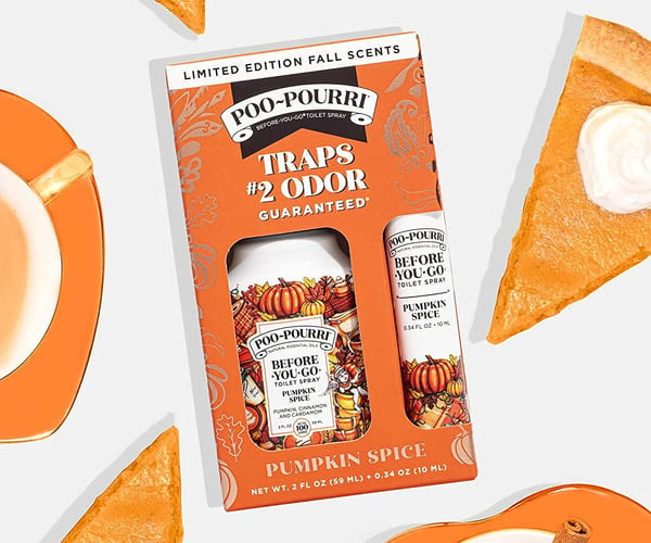 Pumpkin Spice Poo Odor Trapper
