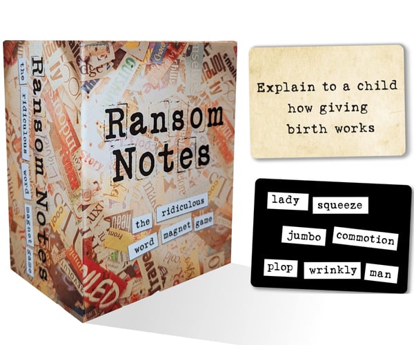 Ransom Notes Party Game