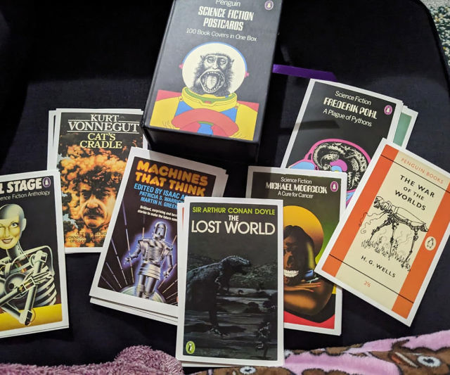 Science Fiction Cover Postcards Pack