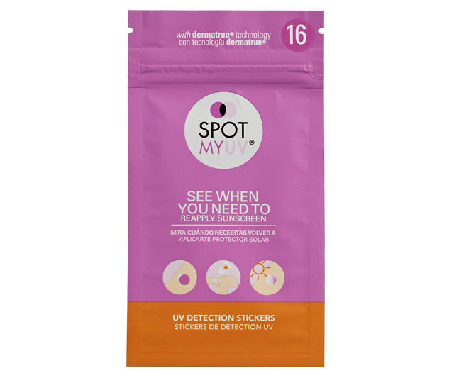 Sunscreen Damage Detection Stickers