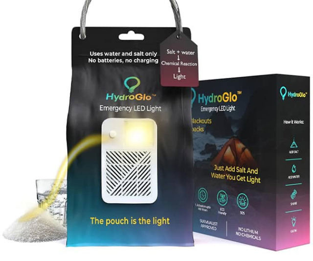 Water Powered Emergency Light