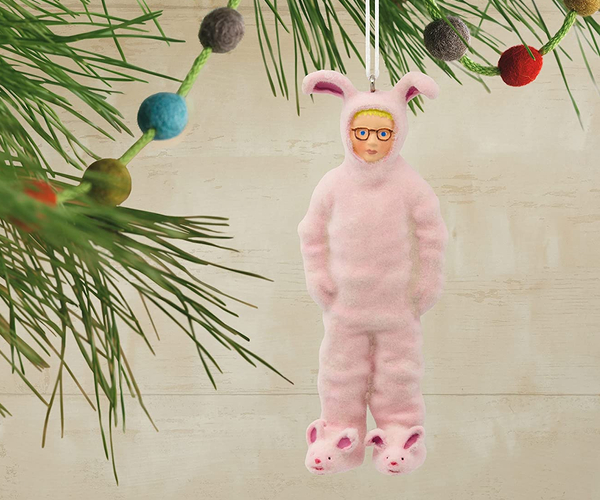A Christmas Story Ralphie in Bunny Suit Christmas Ornament