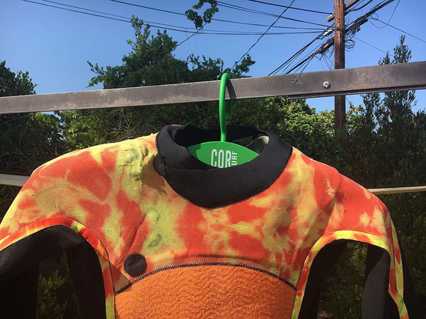 A Folding Wetsuit Hanger