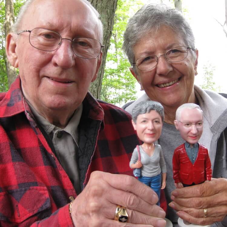 A Personalized Bobblehead Figurine