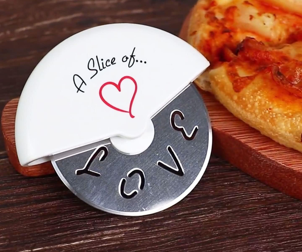 A Slice of Love Funny Pizza Cutter