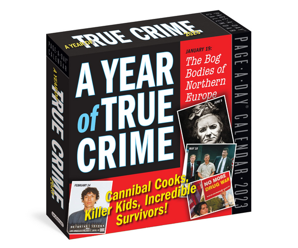 A Year of True Crime Calendar