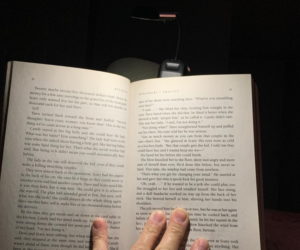 Adjustable Clip on Book Light