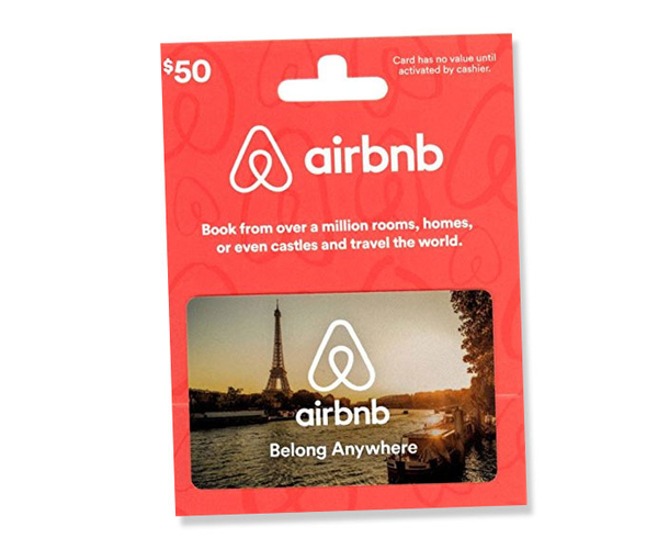 Airbnb Getaway Gift Card