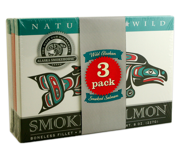 Alaska Smoked Salmon Jumbo Pack