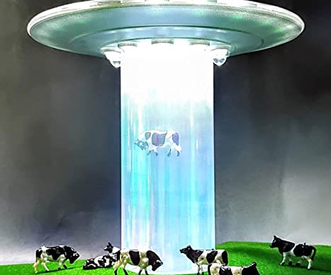 Alien Abduction Lamp