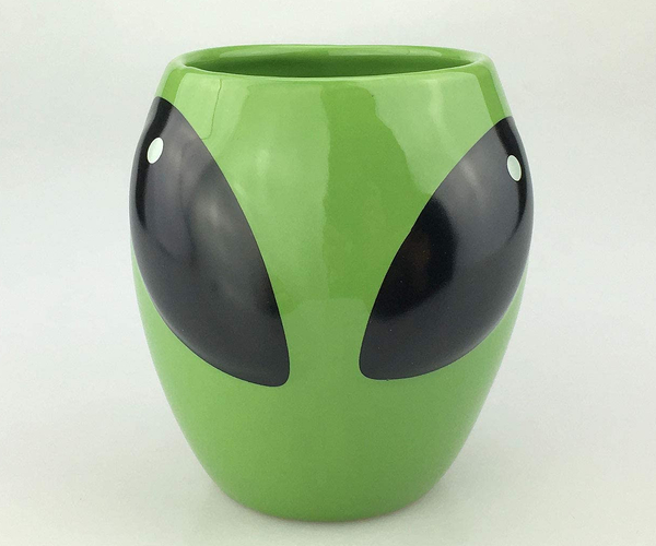 Alien Head Coffee Mug