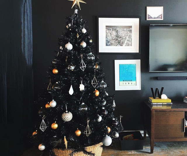 The Black Christmas Tree