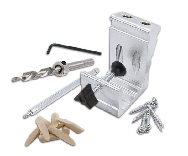 All-In-One Aluminum Pocket Hole Jig Kit