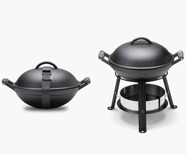 All-In-One Expanding Cast Iron Grill