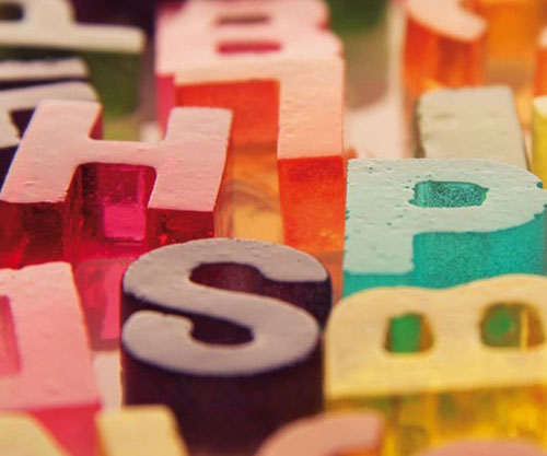 Alphabet Silicone Tray