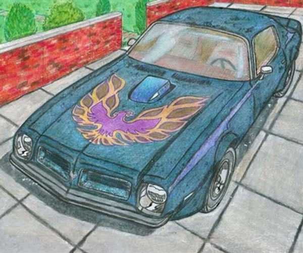 American Muscle Cars Coloring Book