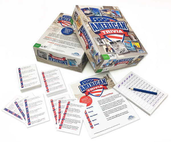 American Trivia Game Card Game