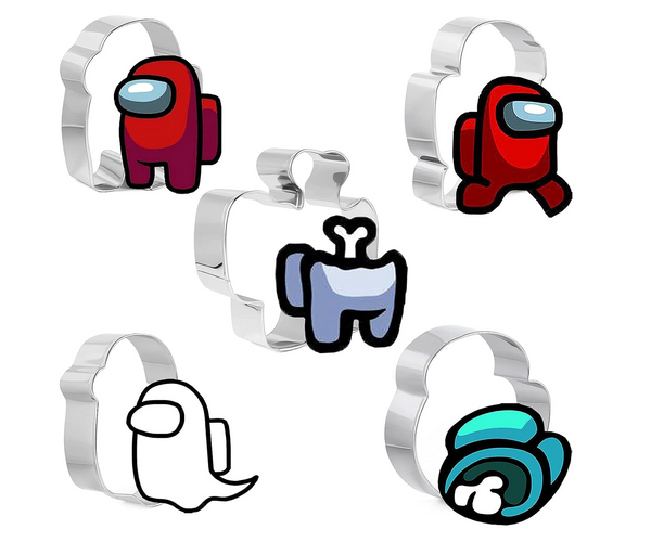 Among Us Cookie Cutters