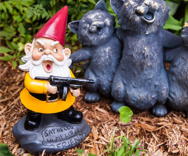 Angry Garden Gnome