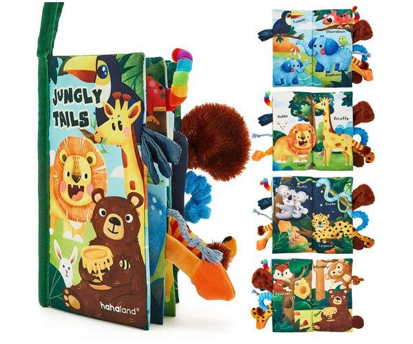Animal Adventure Tummy Time Sensory Book