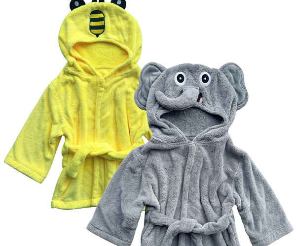 Animal Robe Set for Twins
